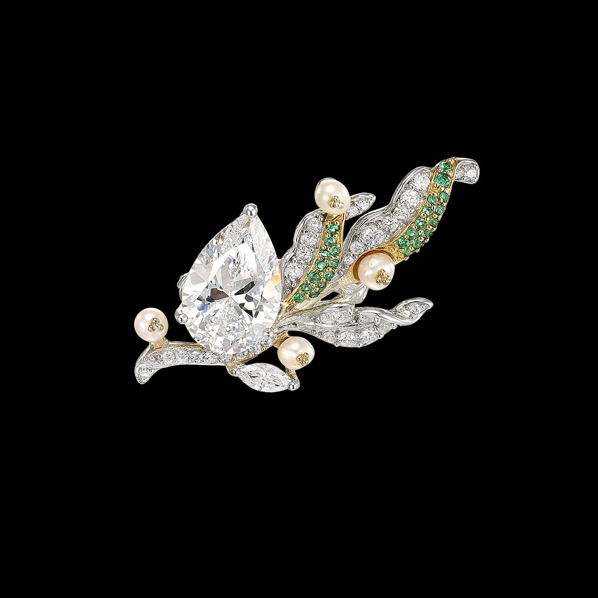 Lily of the Valley Ring